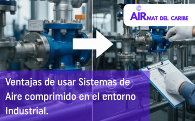 Ventajas de usar Sistemas de Aire comprimido en el entorno Industrial.